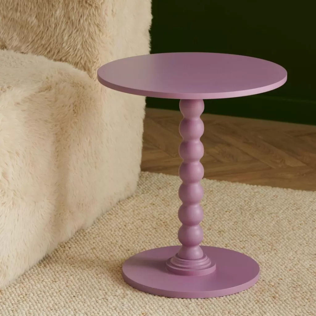 CASA DOPPIO Tavolino 45 Cm Viola Chiaro- Tavolini