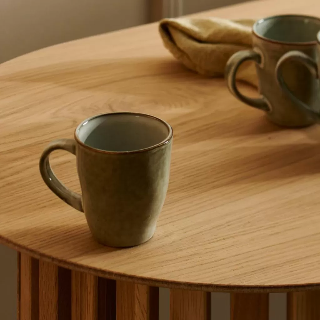 CASA EARTH LAGOON Mug Con Manico 20 CL Verde Chiaro- Mug