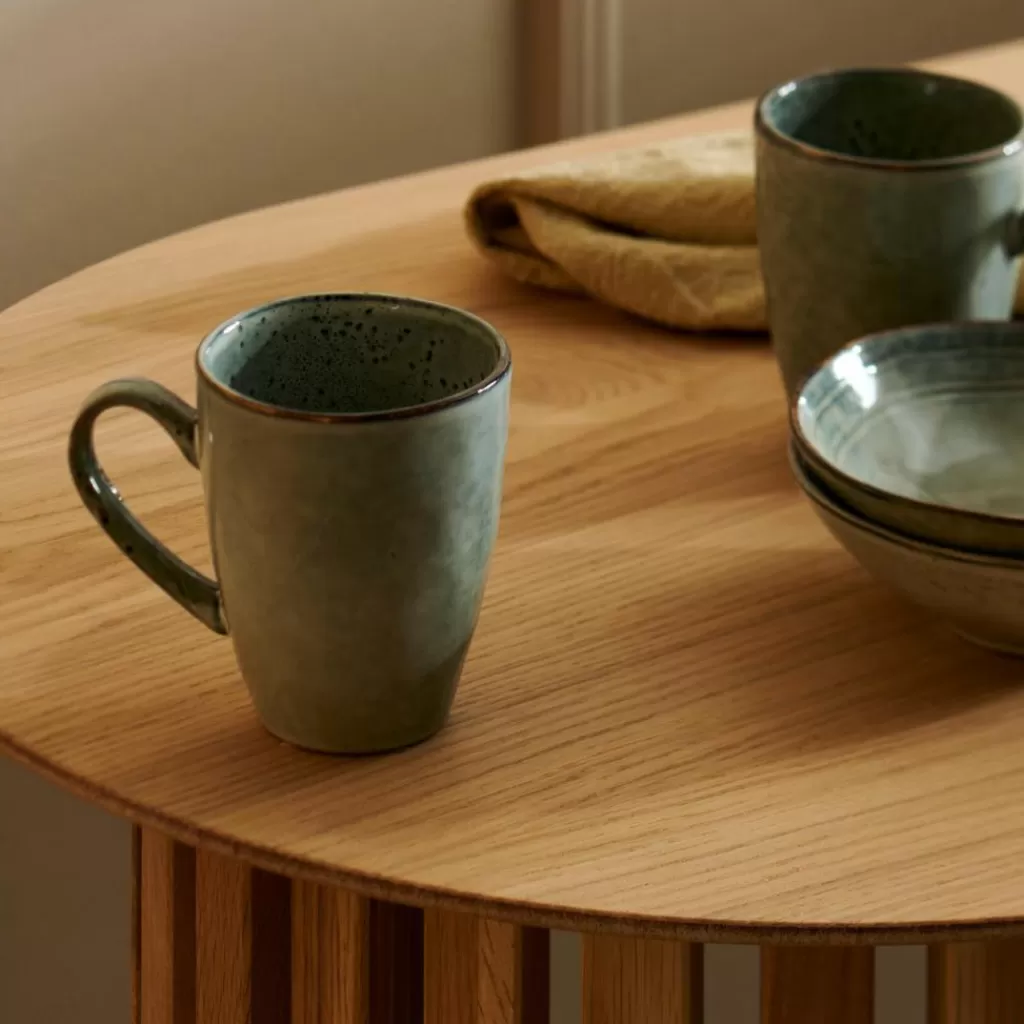 CASA EARTH LAGOON Mug Con Manico 30 CL Verde Chiaro- Mug