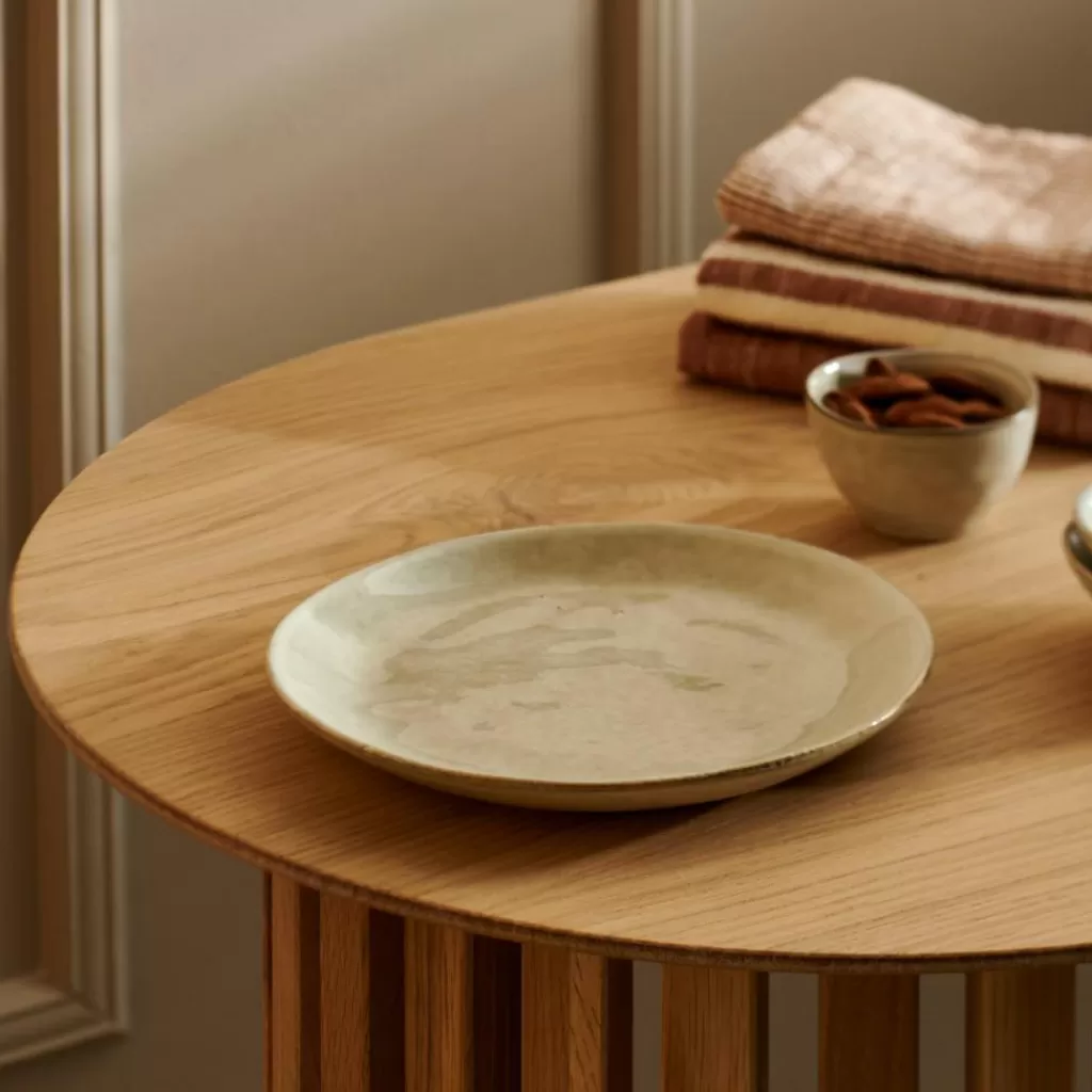 CASA EARTH MARL Piatto Dessert Crema- Piatti
