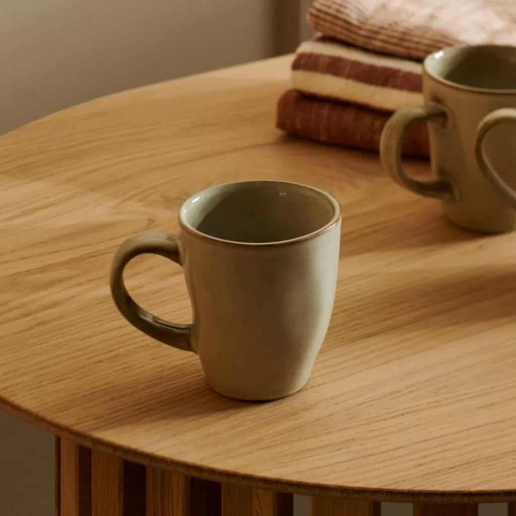 CASA EARTH MARL Mug Con Manico 20 CL Crema- Mug