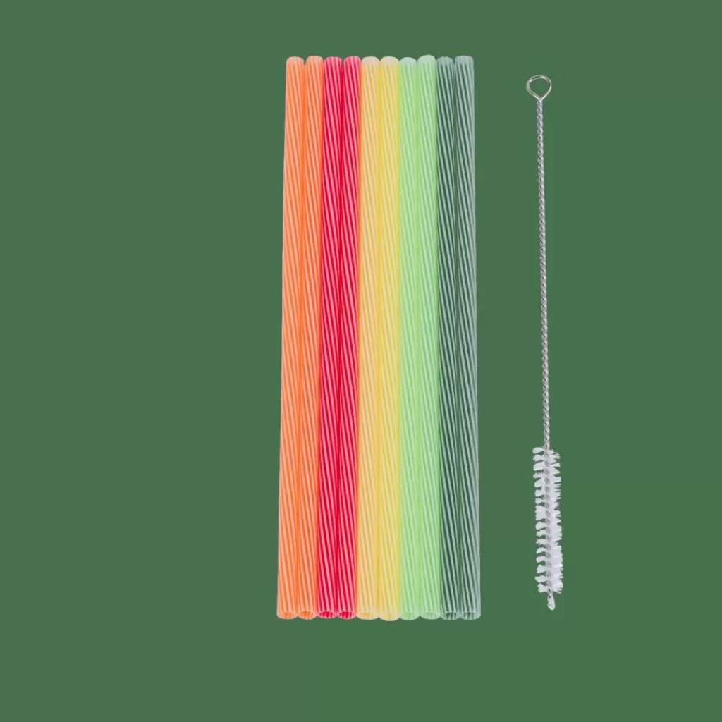 CASA ECO PARTY Con Spazzola Mix Di 5 Colori- Accessori Per Cocktail