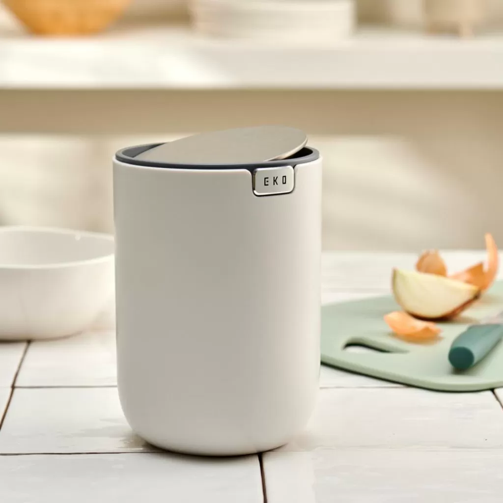 CASA EKO Mini Pattumiera Bianco- Cestini Spazzatura