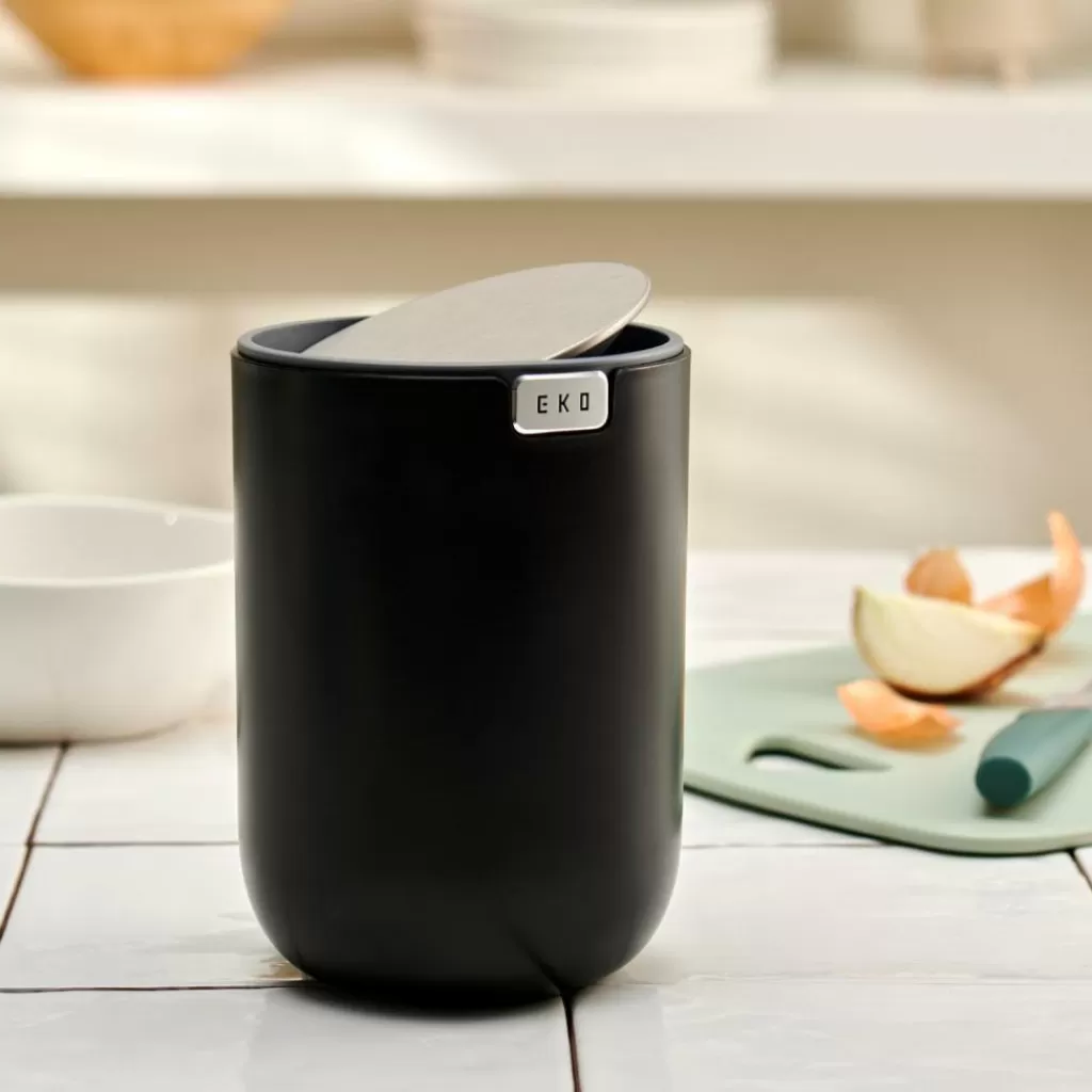 CASA EKO Mini Pattumiera Nero- Cestini Spazzatura