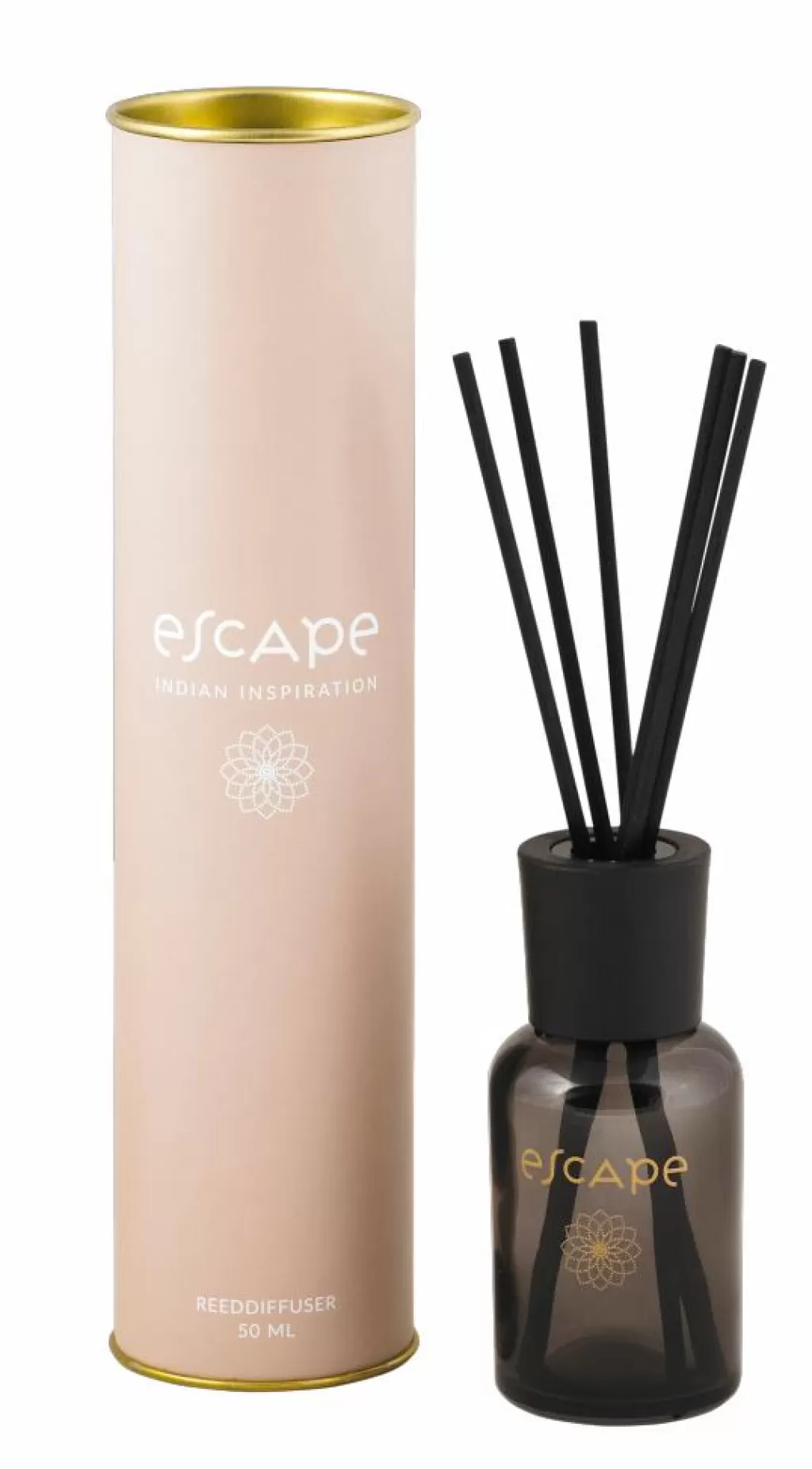 CASA ESCAPE INDIAN INSPIRATION Candela Profumata In Vaso Nero, Rame, Multicolore- Candele Profumate | Candele
