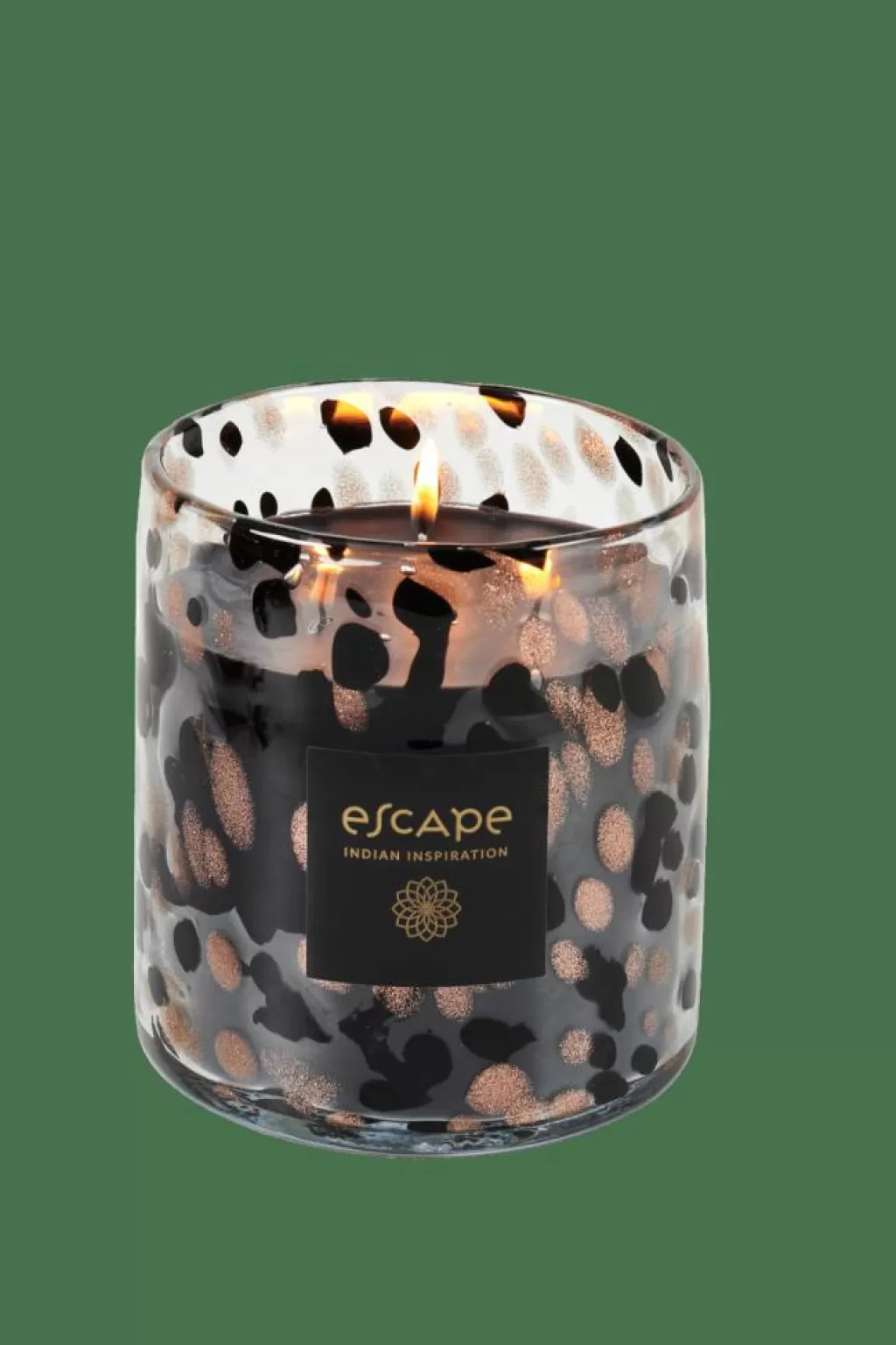 CASA ESCAPE INDIAN INSPIRATION Candela Profumata Nero, Rame, Multicolore- Candele Profumate | Candele