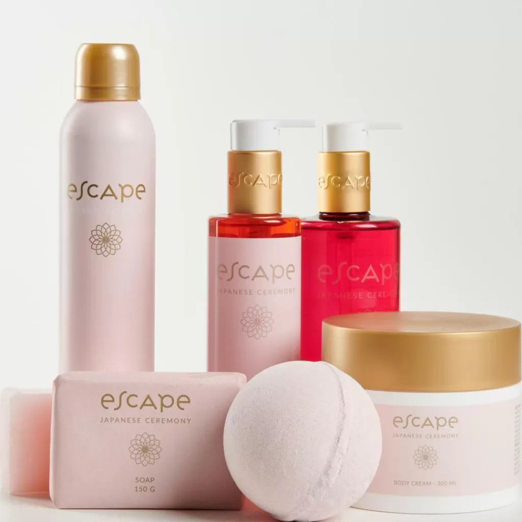 CASA ESCAPE JAPANESE CEREMONY Sapone In Dispenser Rosso- La Cura Del Corpo