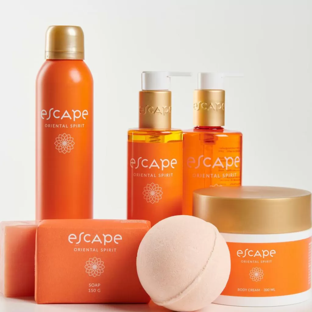 CASA ESCAPE ORIENTAL SPIRIT Sapone In Dispenser Arancione- La Cura Del Corpo