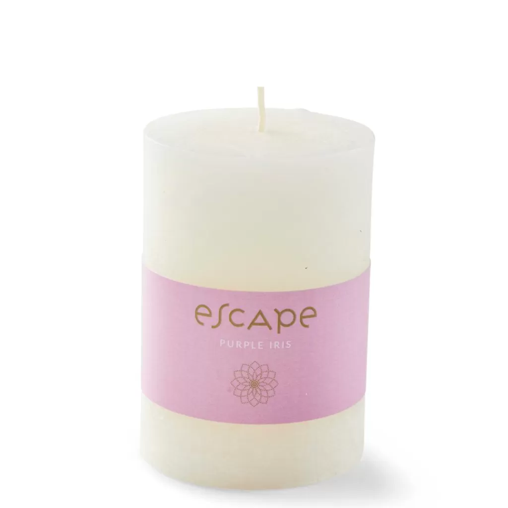 CASA ESCAPE PURPLE IRIS XL Candela Profumata In Vaso Viola Chiaro- Candele Profumate | Candele