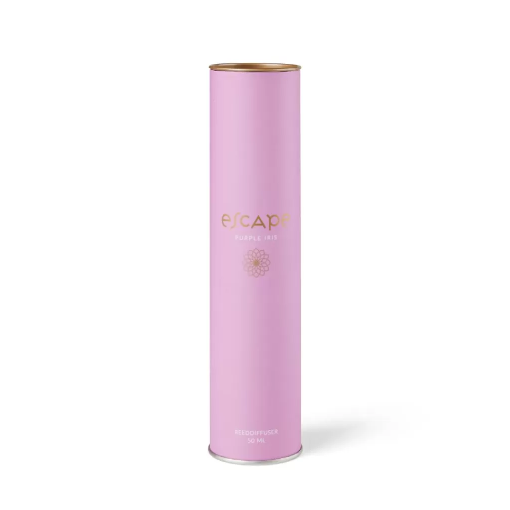 CASA ESCAPE PURPLE IRIS XL Candela Profumata In Vaso Viola Chiaro- Candele Profumate | Candele