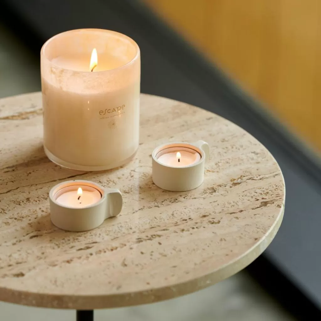 CASA ESCAPE WORLD GOA Bianco, Rosa Antico- Candele | Candele Profumate