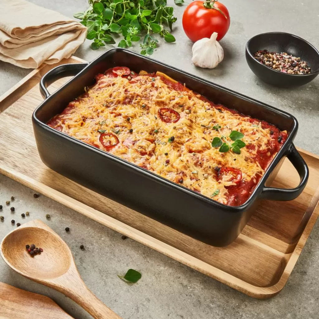 CASA FERO Pirofila Per Lasagne Nero- Pirofile