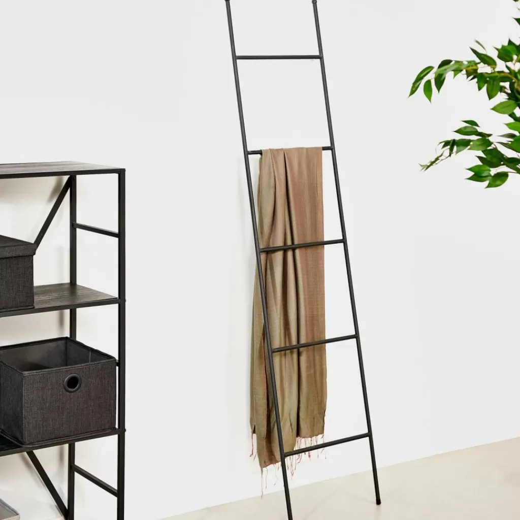 CASA FERRO Scala Decorativa Nero- Mobili Da Bagno