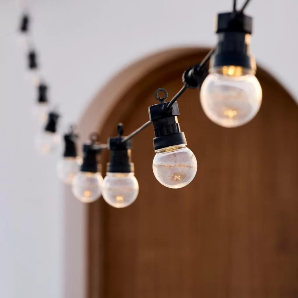 CASA FESTA Filo Luminoso Con 10 Luci Led 8 Funzioni- Fili Luminosi