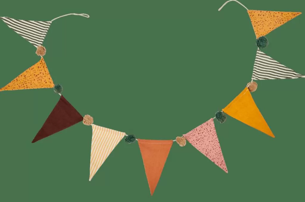 CASA FESTI Festone Di Bandierine Multicolore- Kids