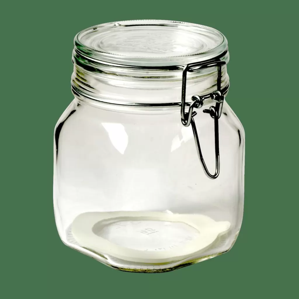CASA FIDO Vaso Ermetico 0,75 L Trasparente- Barattoli