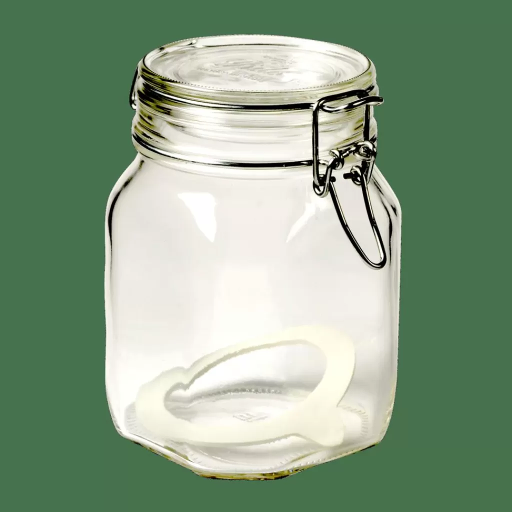 CASA FIDO Vaso Ermetico 1 L Trasparente- Barattoli
