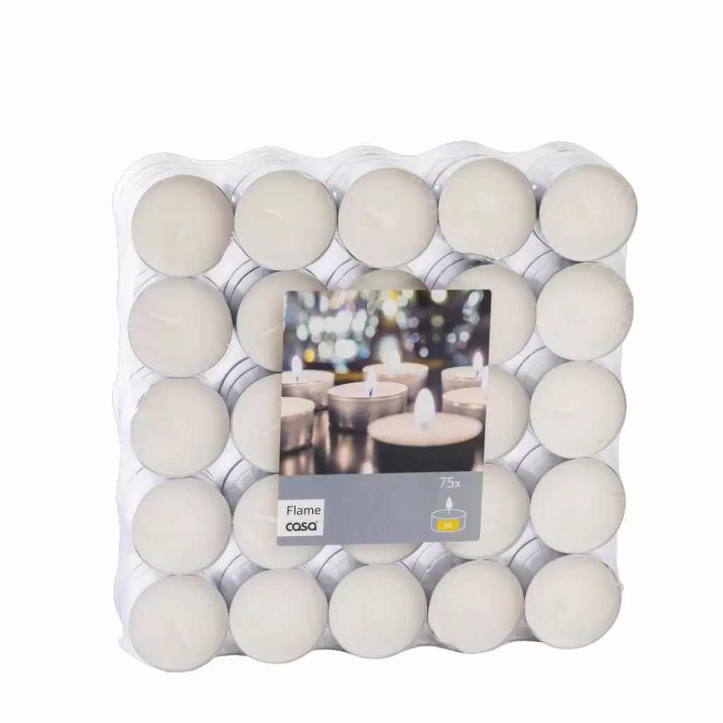 CASA FLAME Maxi Lumini Bianco- Candele