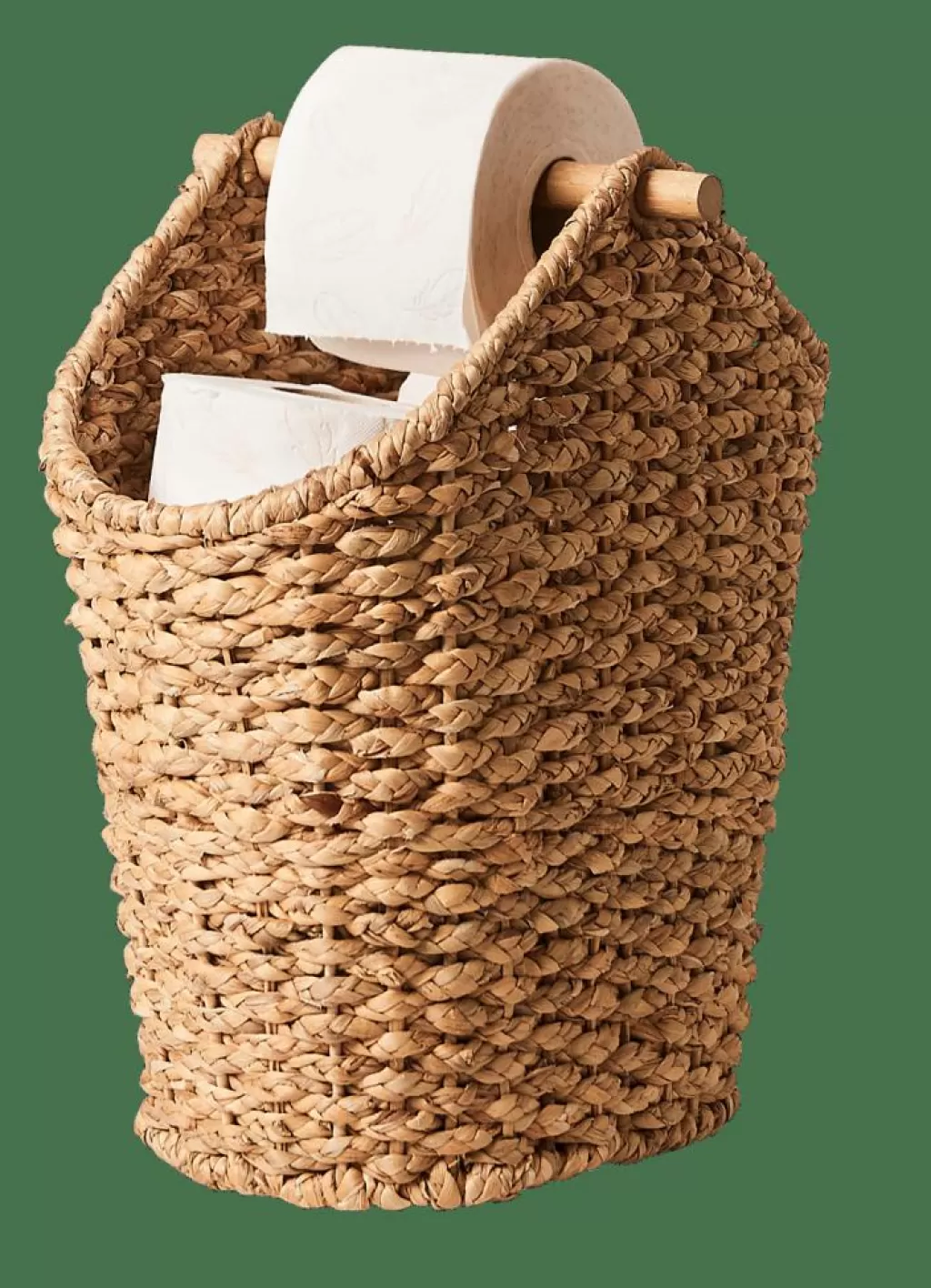 CASA FLORES Porta Carta Igienica E Portariviste Naturale- Accessori Per Il Wc