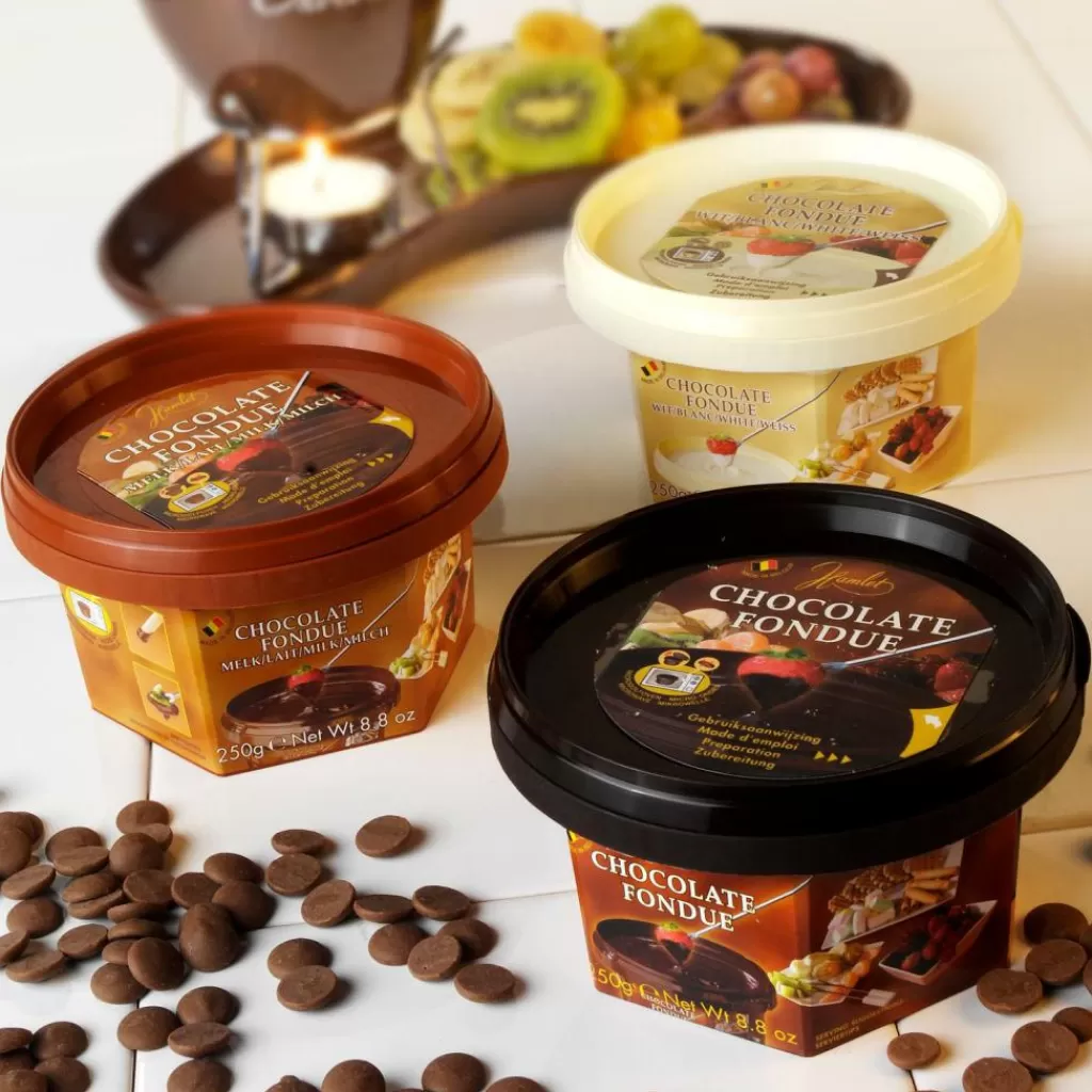 CASA FONDUE Cioccolato Per La Fonduta Marrone Chiaro- Generi Alimentari
