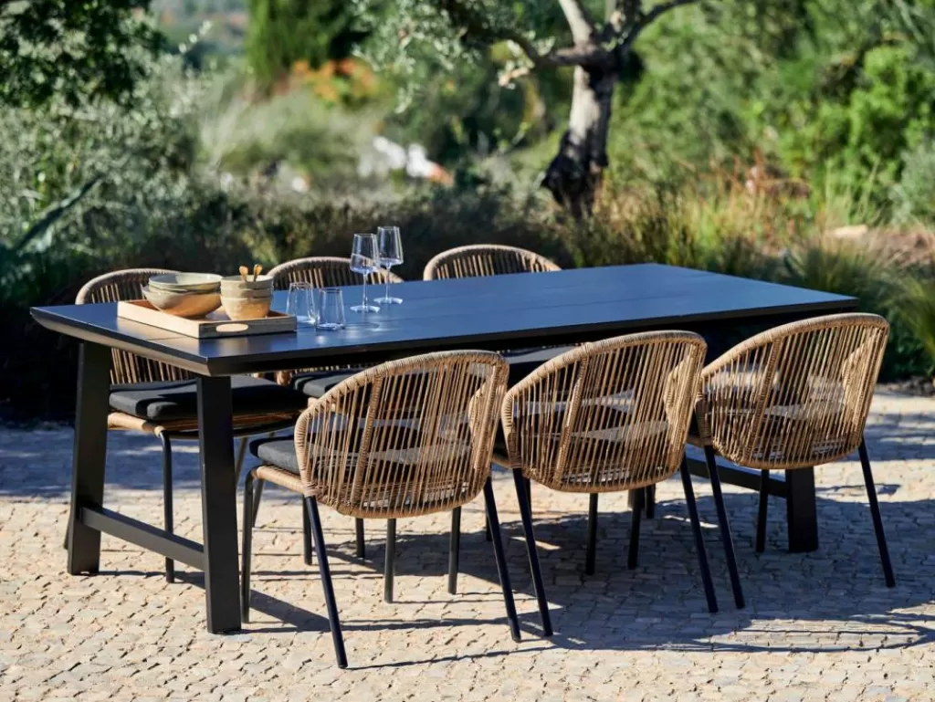 CASA FORMAX & ROYAN Set Da Giardino Nero/naturale- Set Da Giardino