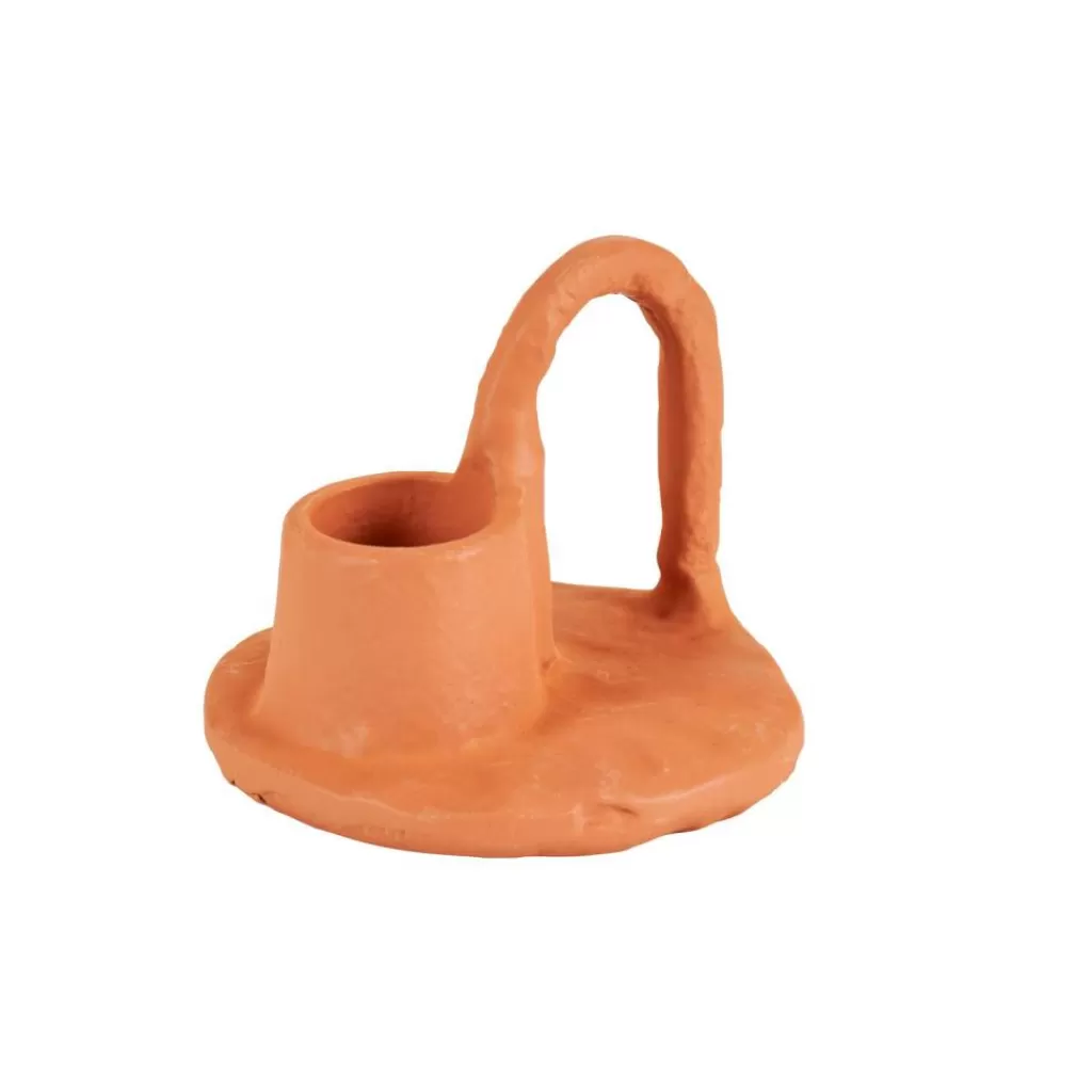 CASA FOXY Candeliere Terracotta- Candelieri