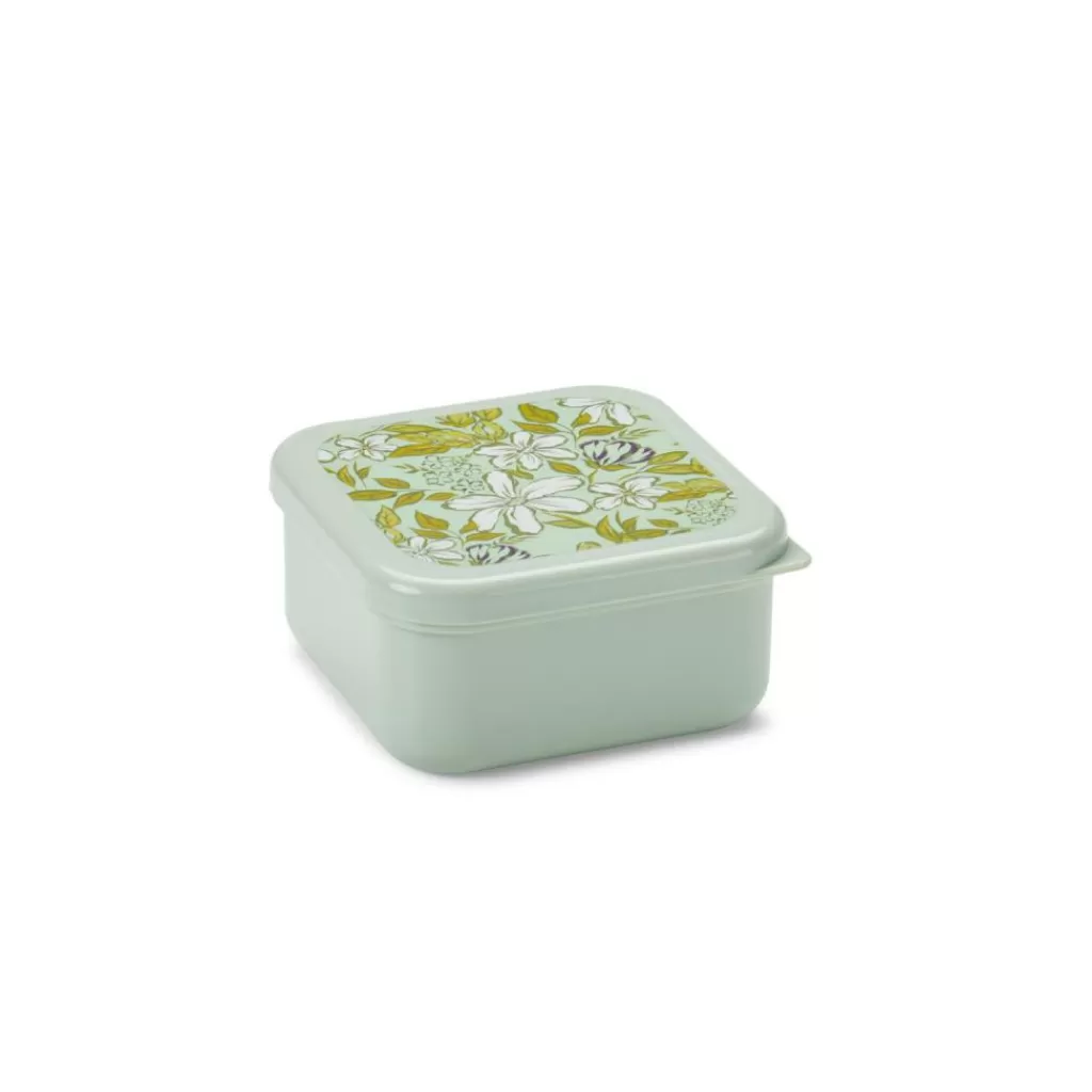 CASA FRESHMOOD Contenitori X Snack Set Da 3 Seafoam + Stampa Loulou Colore: Seafoam- Scatole Conserva Vivande