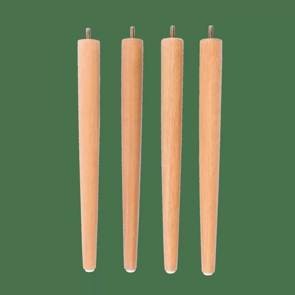 CASA FRIDA / FRAY Gambe Set/4 Eucalipto Naturale- Sedie Da Pranzo | Sedie Da Giardino