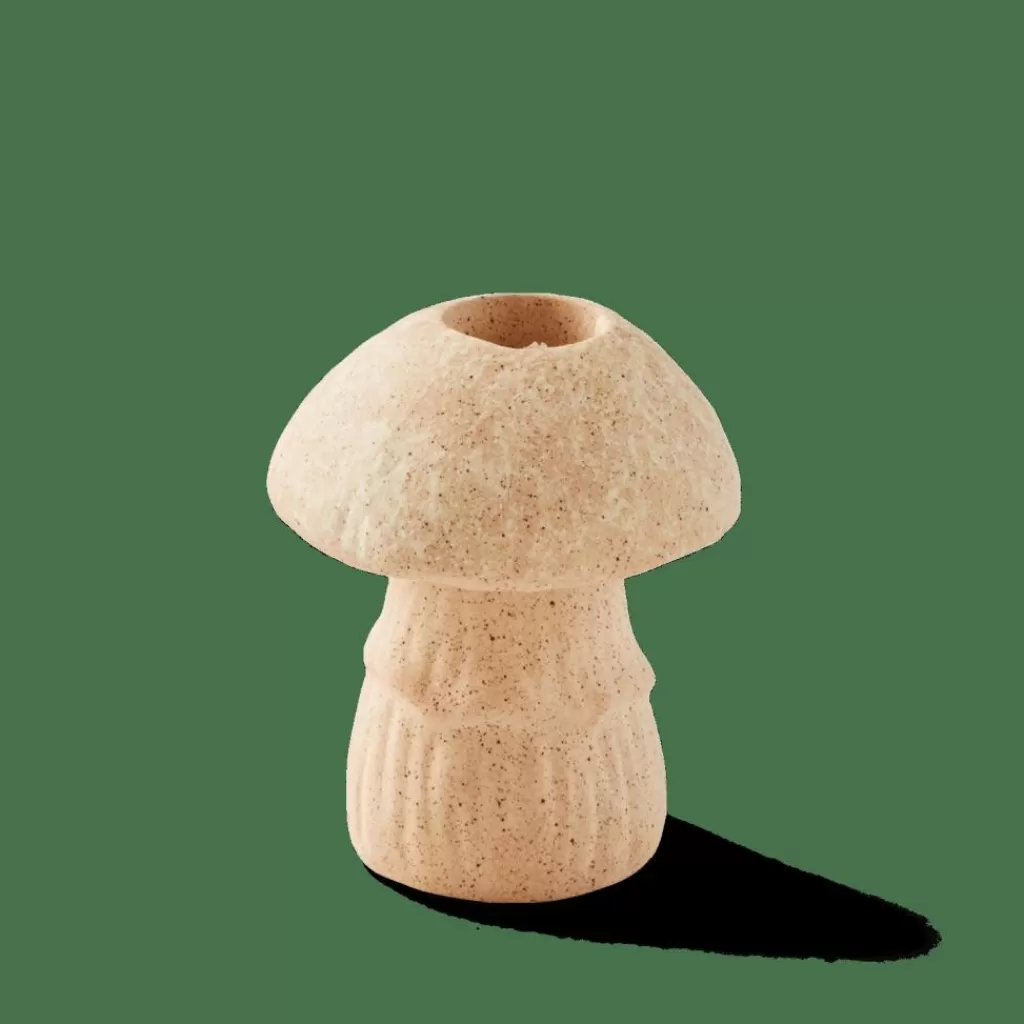 CASA FUNGI Candeliere Beige- Candelieri | Autunno