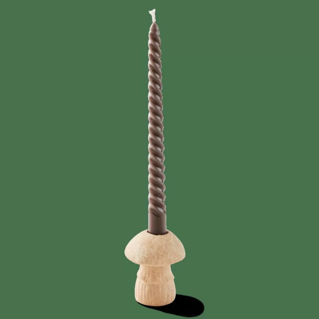 CASA FUNGI Candeliere Beige- Candelieri | Autunno