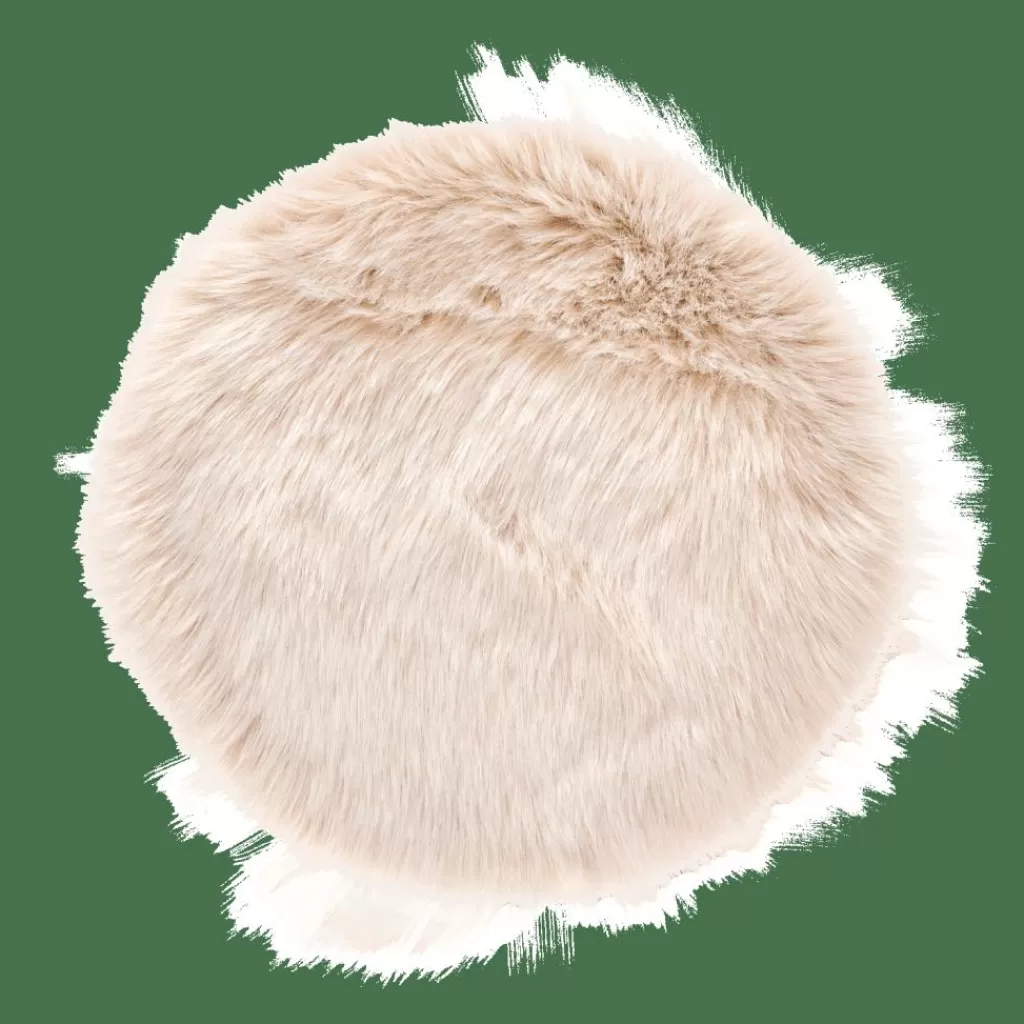CASA FUR MIX Cuscino Per Sedia Bianco- Cuscini Per Seduta