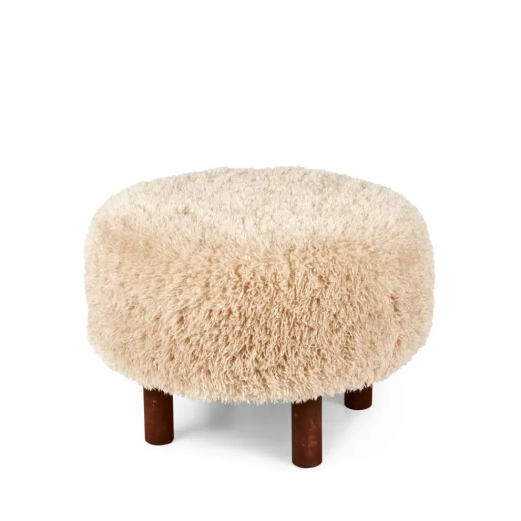 CASA FUZZ Sgabello Beige- Sgabelli