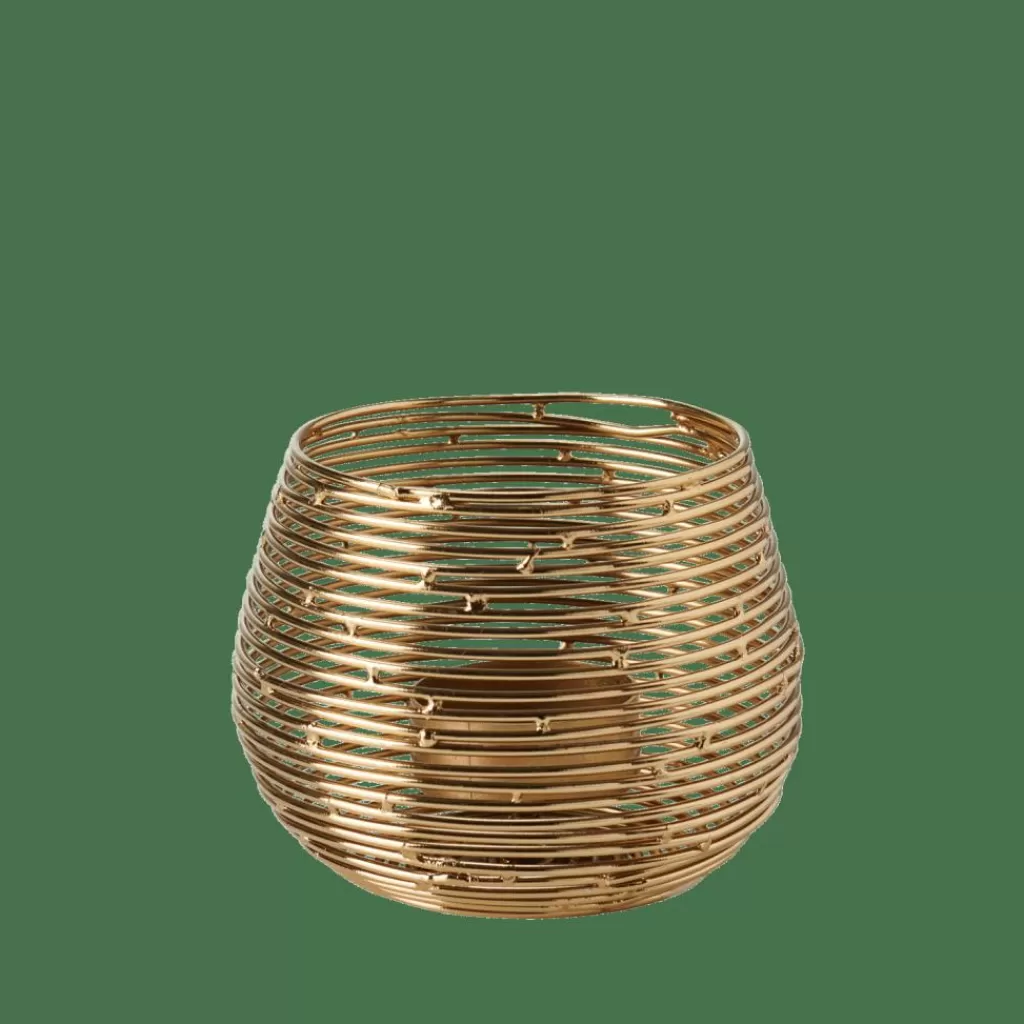 CASA GOLDINA Partylight Dorato- Portalumini