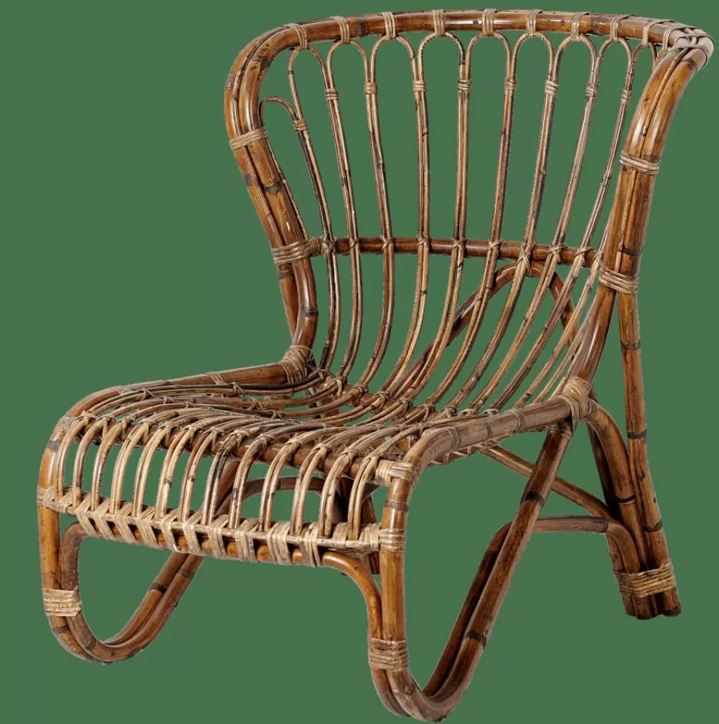CASA GOMAR Sedia Lounge Naturale- Poltrone