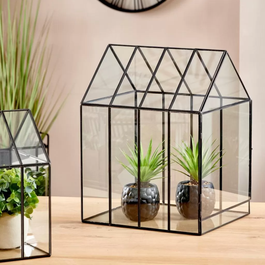 CASA GREENHOUSE Serra Trasparente- Supporti Per Piante