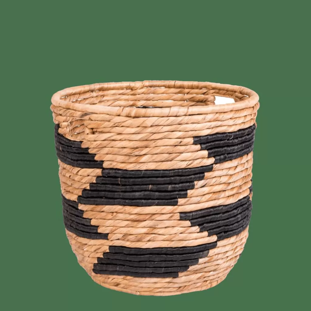 CASA GUATEMALA Cesto Nero, Naturale- Cesti Portatutto