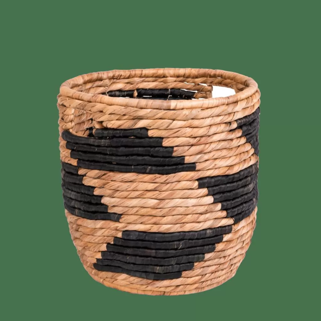 CASA GUATEMALA Cesto Nero, Naturale- Cesti Portatutto