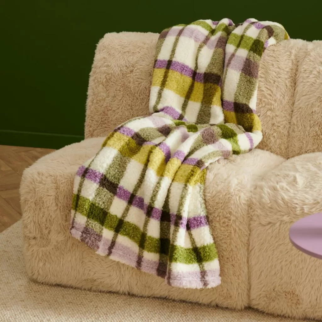 CASA GUST Plaid Multicolore- Autunno