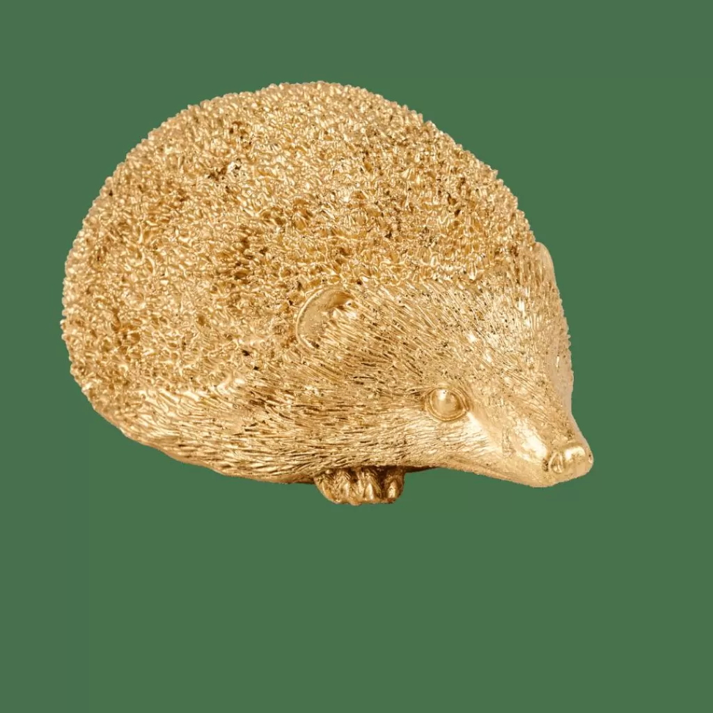 CASA HEDGEHOG Riccio Dorato- Figurine Decorative