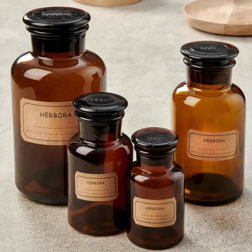CASA HERBORA Contenitore Per Vivande 12,5 CL Marrone- Barattoli