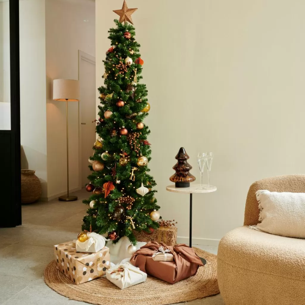 CASA HILDA Decorazione Sospesa Set Di 12 Naturale- Decorazione Da Appendere