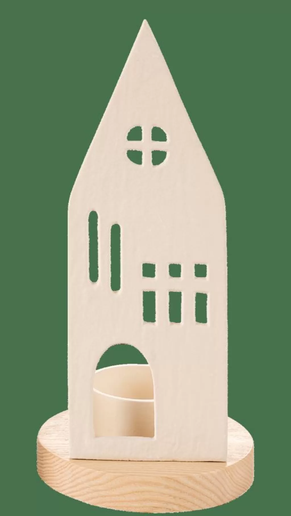 CASA HOME Portalumini Bianco, Naturale- Portalumini