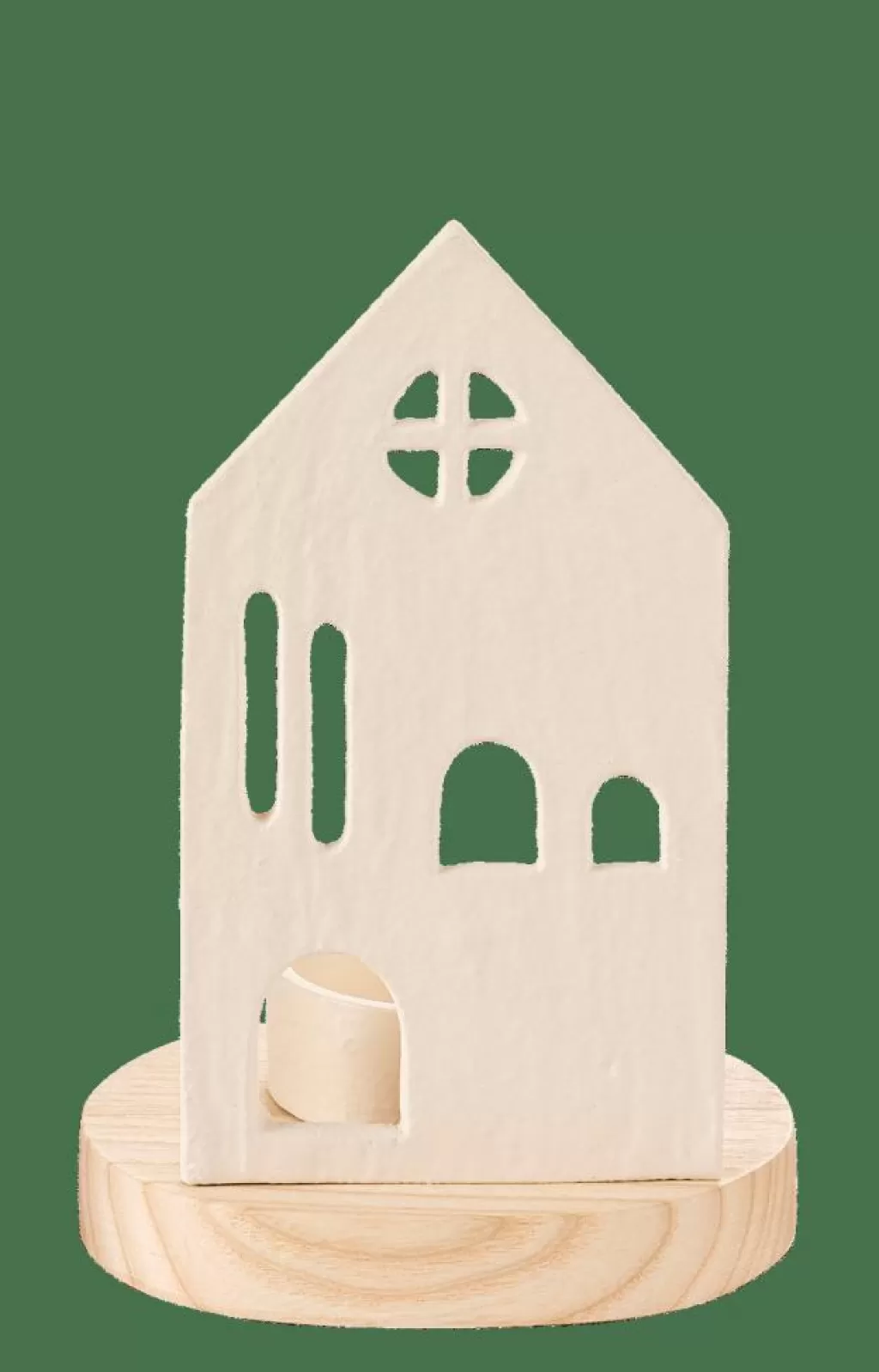 CASA HOME Portalumini Bianco, Naturale- Portalumini