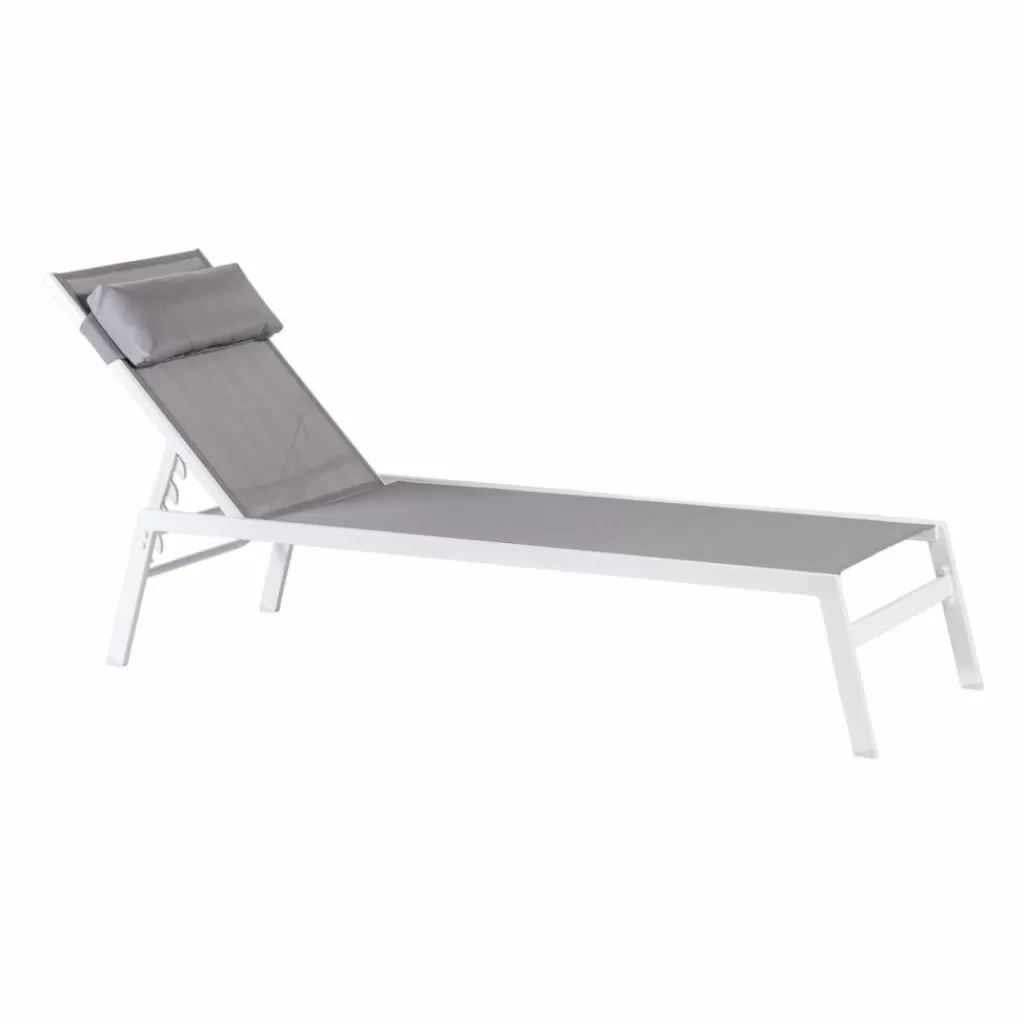 CASA HUGO Lettino Set Di 2 Bianco/grigio- Lettini