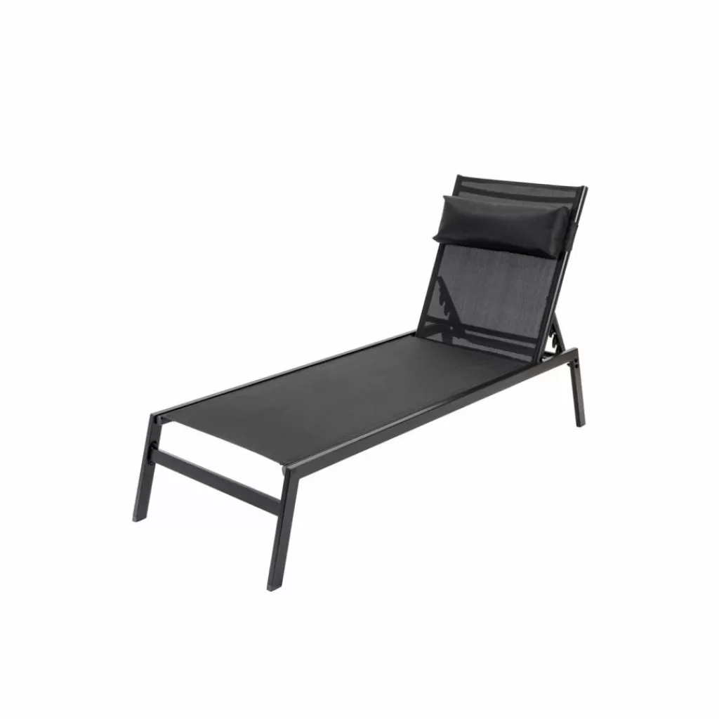 CASA HUGO Lettino Set Di 2 Nero- Lettini