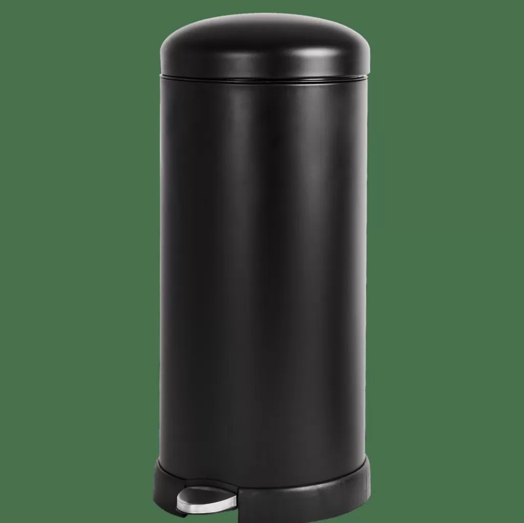 CASA INDUSTRIA Pattumiera A Pedale 27 L Nero- Cestini Spazzatura