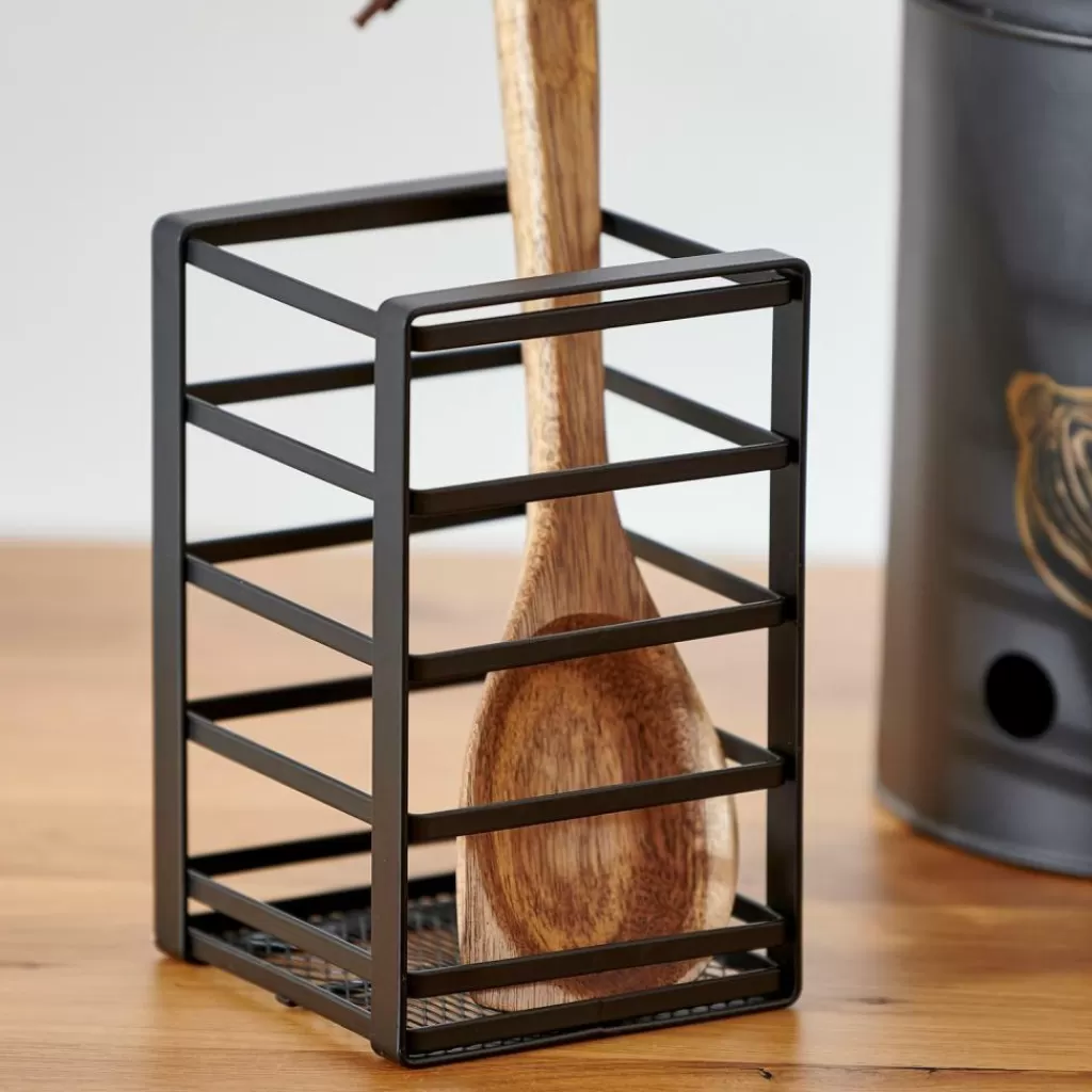 CASA INDUSTRIA Supporto Utensili Nero- Accessori Da Cucina