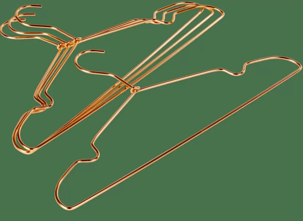 CASA INFINITY GOLD Grucce Set Di 4 Dorato- Grucce