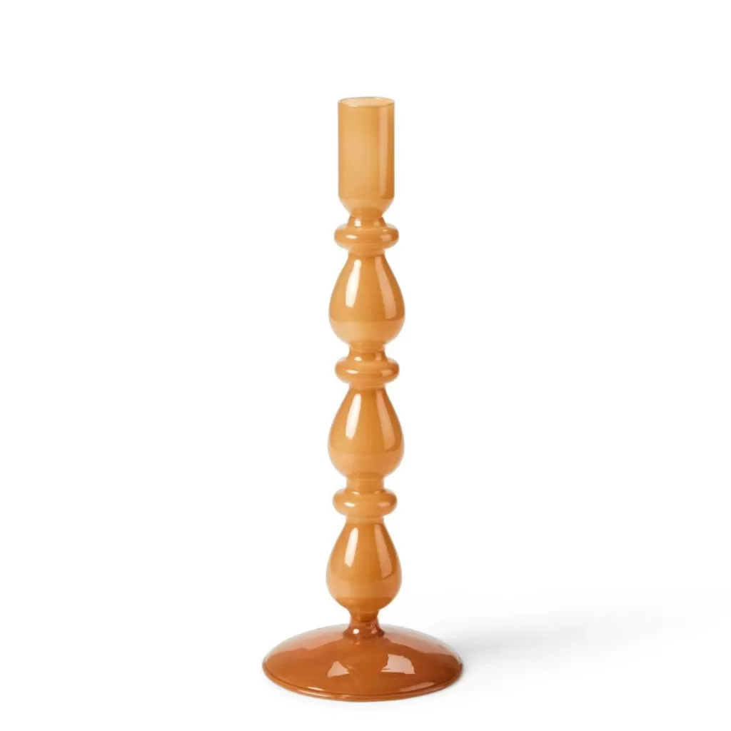 CASA ISA Candeliere Opale Marrone Marrone- Candelieri