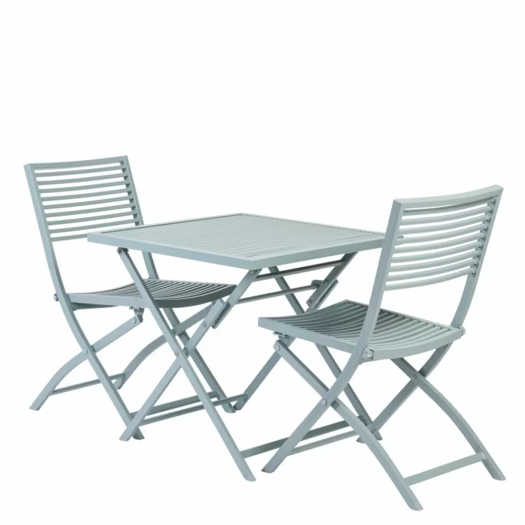 CASA JESSE Set Bistro Quadrato Verde- Set Bistro